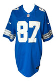 Sam LaPorta Signed Detroit Lions Blue Nike Game Replica Jersey BAS ITP