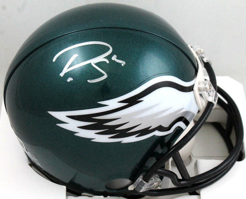 Darius Slay Autographed Philadelphia Eagles Mini Helmet- Beckett W Holo*Silver