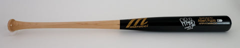 Albert Pujols Autographed Baseball Bat Inscribed "2000th RBI 5/9/19" - Fanatics