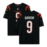 JOE BURROW Autographed Bengals 2021 Black Nike Limited Jersey FANATICS