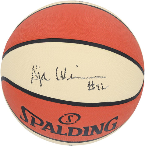 A'ja Wilson Las Vegas Aces Signed Wilson Authentic Indoor/Outdoor Basketball