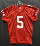 Garrett Wilson Signed Ohio State Buckeyes Red Jersey (Beckett) NY Jets Receiver
