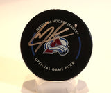 Cale Makar Autographed Official Avalanche Game Puck