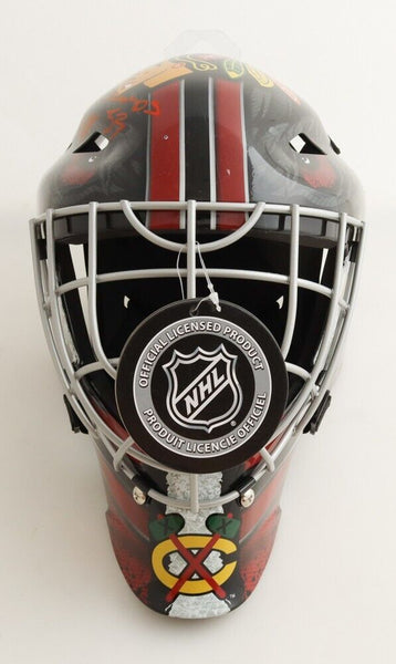 blackhawks football helmet Scott Darling Signed Full Size Chicago Blackhawks Goalie Mask (Schwart – Super Sports Center