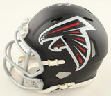 Kyle Pitts Signed Atlanta Falcons Mini Helmet (Beckett) 2021 Pro Bowl Tight End