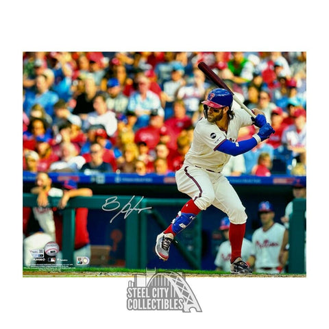 Bryce Harper Autographed Philadelphia 16x20 Baseball Photo - Fanatics