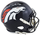 Broncos Patrick Surtain II Signed Full Size Speed Rep Helmet JSA Witness