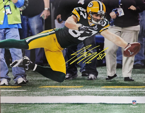 Packers SB Champ Receiver JORDY NELSON Signed 8x10 Photo #2 AUTO