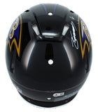 Zay Flowers Autographed Baltimore Ravens Speed Authentic Helmet Beckett