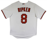Orioles Cal Ripken Jr. "HOF 07, 1982 ROY" Signed White Nike Jersey Fanatics