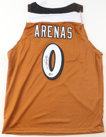 Gilbert Arenas Signed Washington Wizards Jersey (Beckett) 3xNBA All Star / Guard