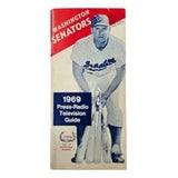 Washington Senators 1969 Media Guide