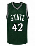 Morris Peterson Signed Green Custom College Basketball Jersey w/Champs -(SS COA)