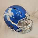 HENDON HOOKER SIGNED DETROIT LIONS F/S ALTERNATE SPEED REPLICA HELMET BECKETT QR