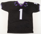 Quentin Johnston Signed TCU Horned Frogs Jersey (Beckett) Los Angles Chargers WR