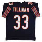 Charles Tillman "Peanut Punch" Signed Navy Pro Style Jersey JSA Witness