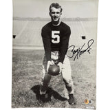 Paul Hornung Autographed/Signed Green Bay Packers B&W 11x14 Photo Beckett 55013