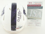 Bob Lilly Signed TCU Horned Frogs Mini Helmet (JSA COA) Cowboys 11xPro Bowl D.T.