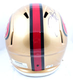 Deion Sanders Signed San Francisco 49ers F/S 96-08 Speed Helmet-Beckett W Holo