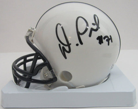 Devin Still Penn State Signed/Auto Mini Helmet Riddell JSA 137791