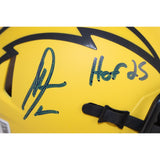 Antonio Gates Autographed San Diego Chargers Rave Mini Helmet HOF Beckett 53619