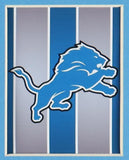 Sam Laporta Signed 35x43 Framed Detroit Lions Jersey (Beckett) 2023 2nd Round Pk