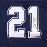 Deion Sanders Signed Dallas Cowboys Jersey (Beckett COA) 8xPro Bowl Def. Back
