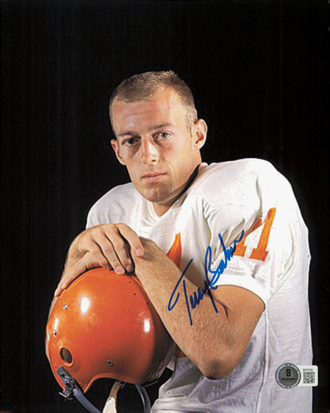 Terry Baker Autographed 8x10 Photo Oregon State Heisman Beckett BAS QR #BM37829