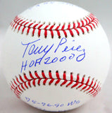 Tony Perez Autographed Rawlings OML Baseball w/3 Insc.-Beckett W Hologram