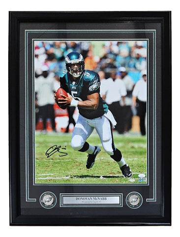 Donovan McNabb Signed Framed 16x20 Philadelphia Eagles Photo JSA