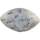 Bowlen Elway Davis +52 Signed Denver Broncos 97 Team Football Beckett 55433