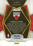 Bulls Zach LaVine Authentic Signed 2021 Panini Select #171 Card PSA/DNA #AP90736