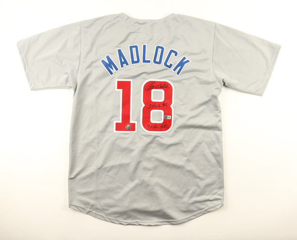 Bill Madlock Signed Chicago Cubs Jersey Inscribed 3xNL BC. & 4xNL B.C. (Beckett)