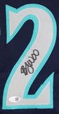 Bryan Woo Authentic Signed Navy Pro Style Jersey Autographed JSA Witnessed