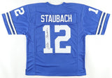 Roger Staubach Signed Dallas Cowboys Jersey (JSA COA) 2xSuper Bowl Champion Q.B.