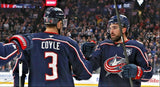 Charlie Coyle Signed Columbus Blue Jackets Jersey /JSA / Played 1,000+ NHL Games
