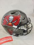 MIKE EVANS & BAKER MAYFIELD SIGNED TAMPA BAY BUCCANEERS SPEEDFLEX HELMET BAS