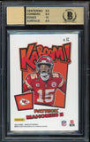 2022 Panini Absolute Kaboom #K2 Patrick Mahomes BGS 9.5/10 On Card Auto GEM MINT