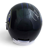 Ray Lewis Signed Baltimore Ravens Authentic Helmet w/ Inscriptions - Beckett