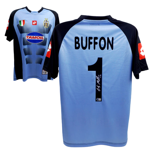 Gianluigi Buffon Signed Juventus Soccer Jersey #1 with Beckett COA