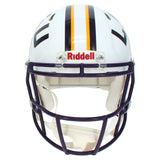 Ja'Marr Chase Autographed LSU Tigers White Alternate Authentic Helmet Beckett
