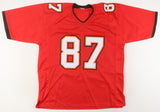 Rob Gronkowski Signed Buccaneers Jersey (JSA COA) Tampa Bay Super Bowl Champ TE
