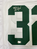MarShawn Lloyd of the Packers Autographed White Custom #32 Jersey Beckett