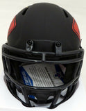 RICH GANNON AUTOGRAPHED CHIEFS ECLIPSE BLACK SPEED MINI HELMET BECKETT 190034