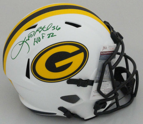 Packers LEROY BUTLER Signed Full Size LUNAR Replica Speed Helmet AUTO w/ HOF 22