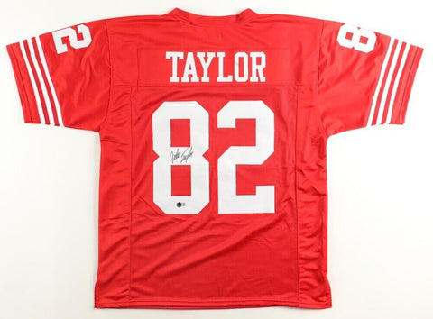 John Taylor Signed San Francisco 49ers Jersey (Beckett) 3xSuper Bowl Champion WR