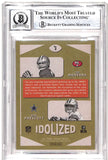 Joe Montana Dak Prescott Signed '17 Classics Idolized Gold 10 Auto BAS 42696