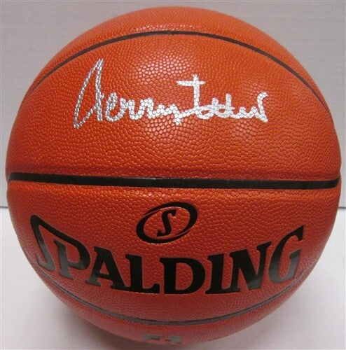 Los Angeles Lakers JERRY WEST Signed Spalding Replica I/O Basketball AUTO JSA