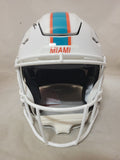 DEVON ACHANE SIGNED MIAMI DOLPHINS SPEEDFLEX AUTHENTIC HELMET BECKETT QR