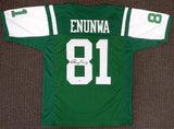 NEW YORK JETS QUINCY ENUNWA AUTOGRAPHED GREEN JERSEY BECKETT BAS STOCK #148077